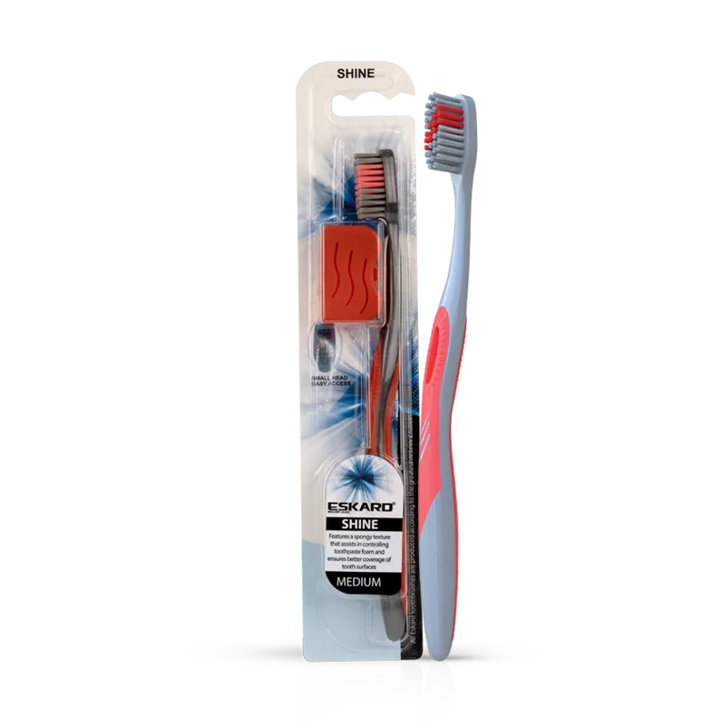 Eskard SHINE se rokh , shine medium vacume مسواک شاین