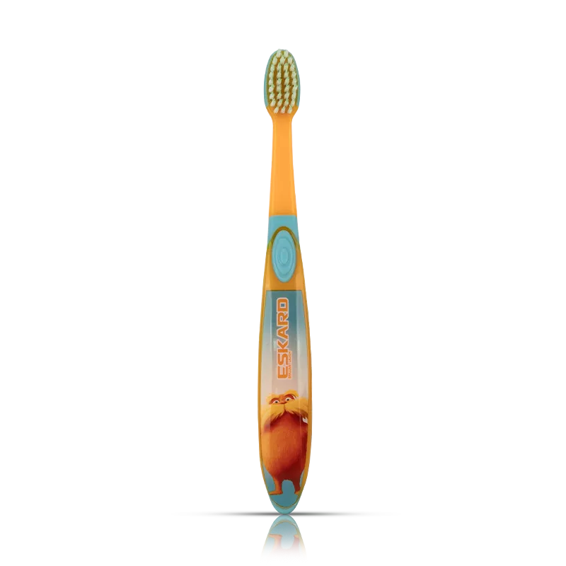 lorax with hairbrush پک مسواک و خمیردندان لوراکس