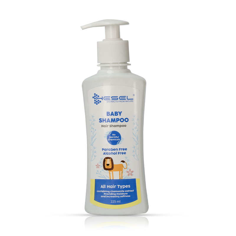lion shampoo copy شامپو کودک هسل (طرح شیر)