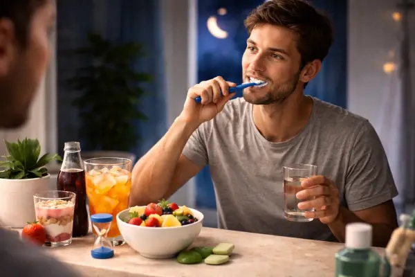 بهترین زمان مسواک زدن آیا شب قبل خواب است؟